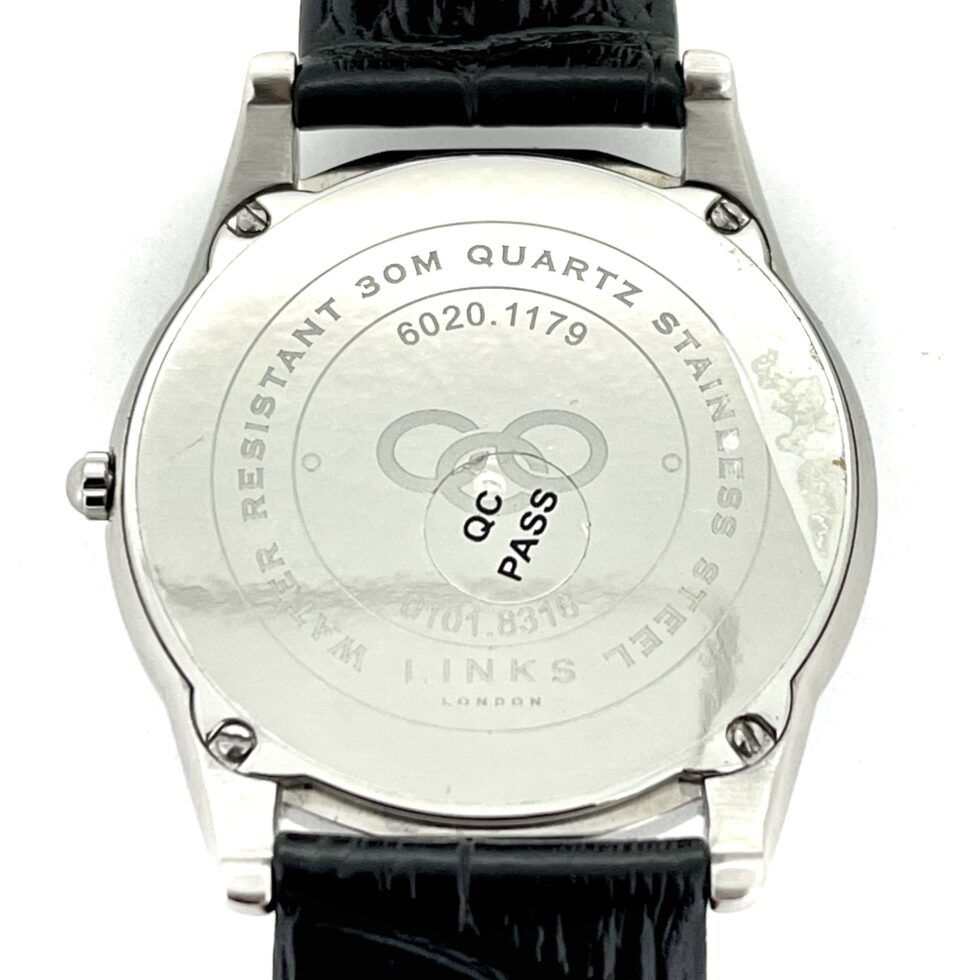 Caseback engraving showing 6020.1179 and 0101.8316 codes