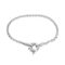 Vintage Links of London Round Link Bracelet 17 cm with jumbo bolt ring clasp in sterling silver