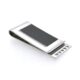 Links of London McLaren Sport stainless steel money clip with carbon fibre inlay
