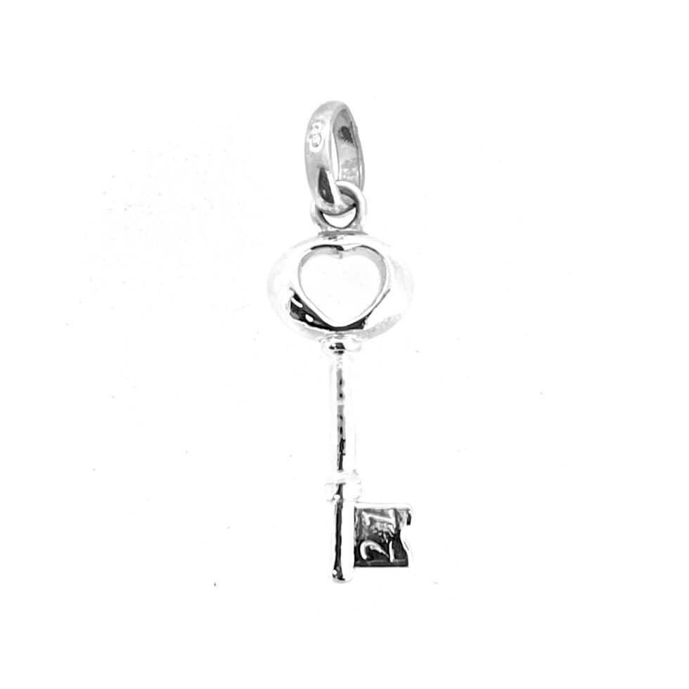 Vintage Links of London 21st Key Charm in sterling silver