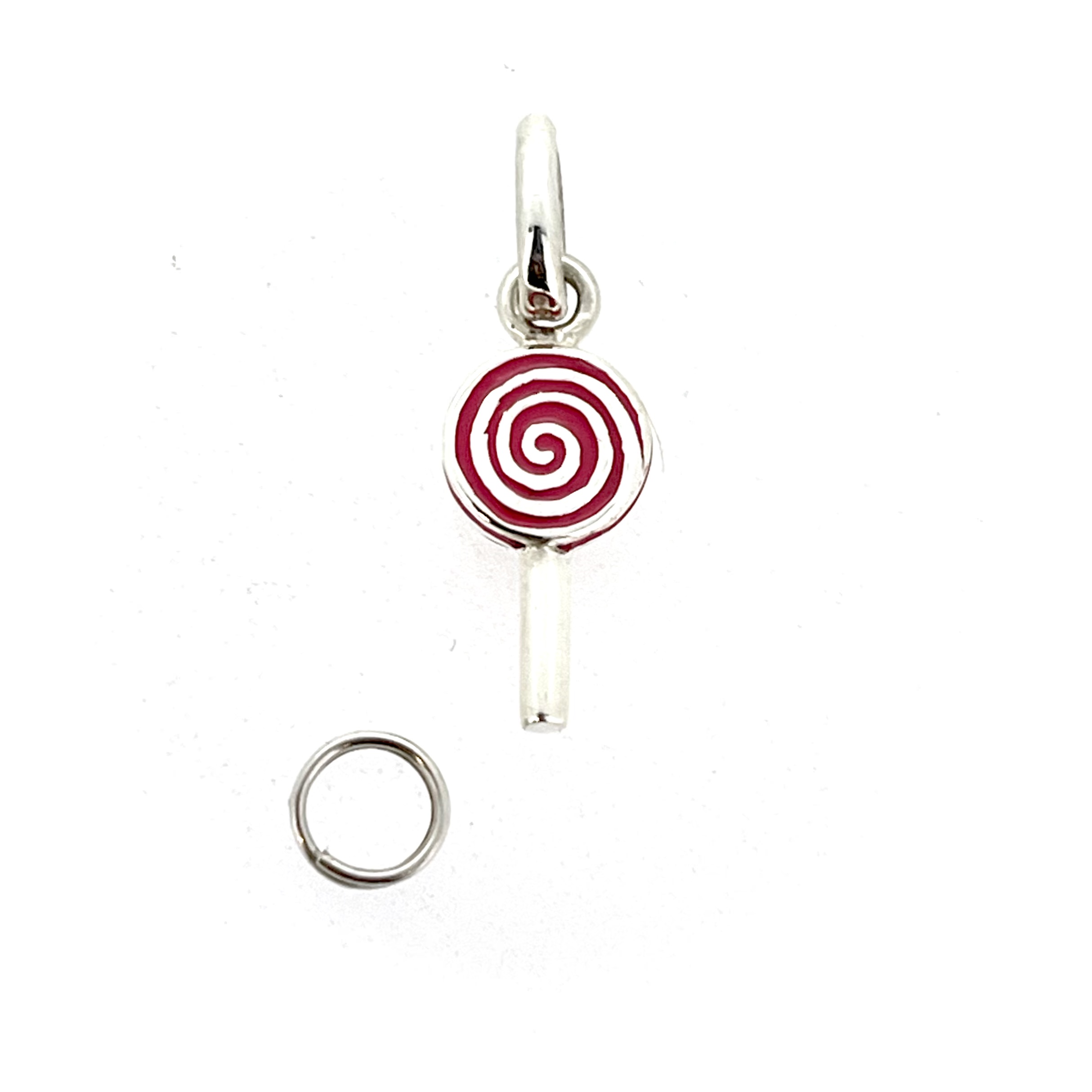 Vintage Links of London lollipop charm on white background