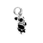Charm with three-ring logo and LL 925 hallmark