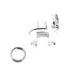 Restored vintage Links of London sterling silver desk charm ready for collection display.