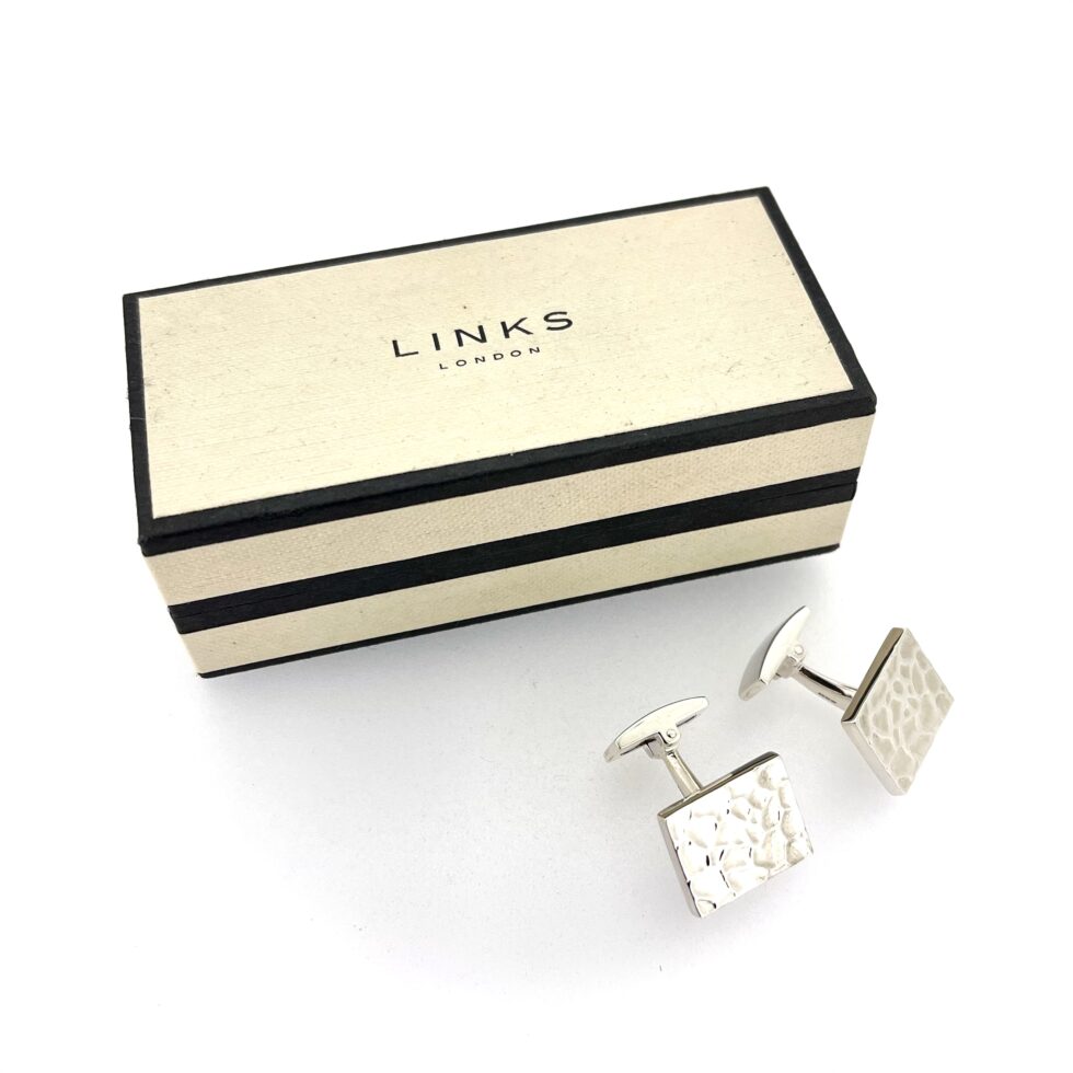 Statement sterling silver cufflinks from Links of London