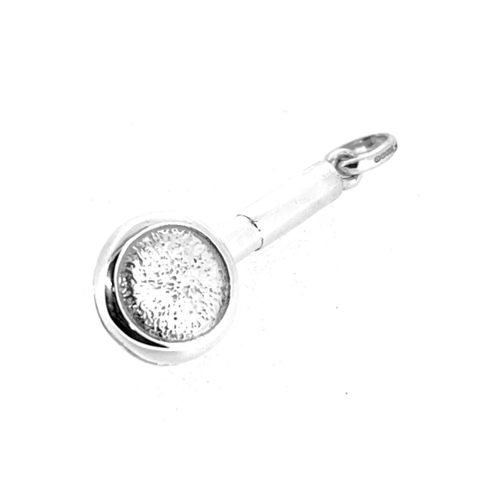 Vintage Links of London Sterling Silver Headphone Pendant