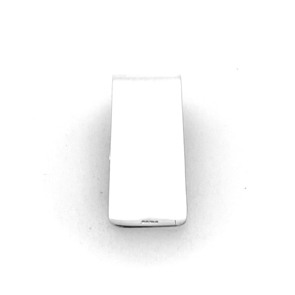 Vintage Links of London sterling silver money clip front view