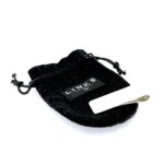 Period black fabric Links pouch included for storage