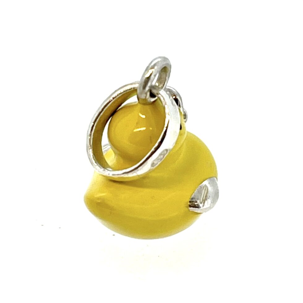 Vintage Links of London Yellow Rubber Ducky Enamel Charm 2009