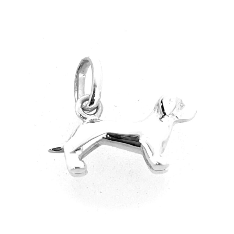 Vintage 2009 Links of London Dog Charm Sterling Silver Dachshund Style