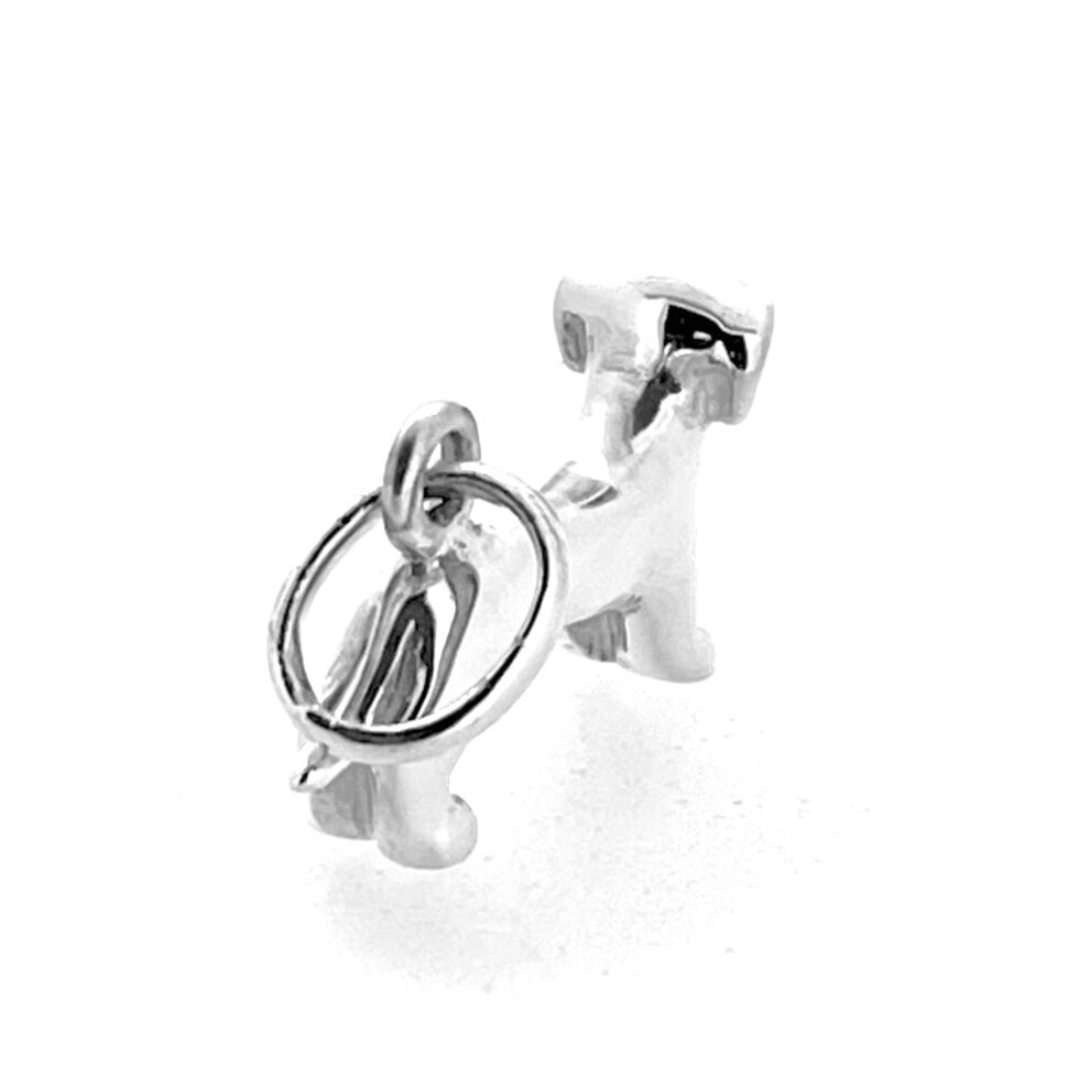 Vintage 2009 Links of London Dog Charm Sterling Silver Dachshund Style