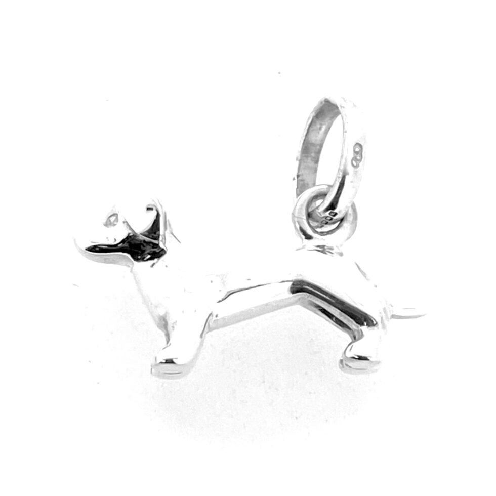 Vintage 2009 Links of London Dog Charm Sterling Silver Dachshund Style