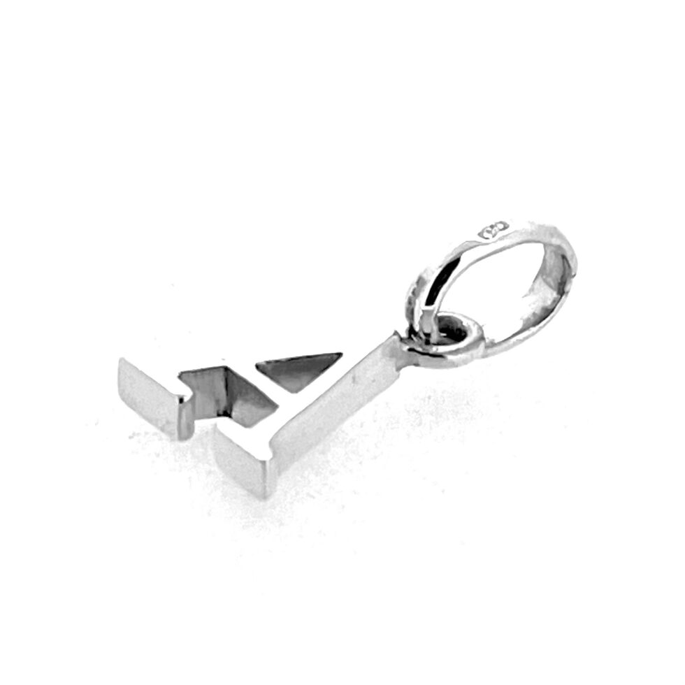 Classic serif font letter A charm by Links of London