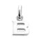 Letter B charm showing inner cut-outs.