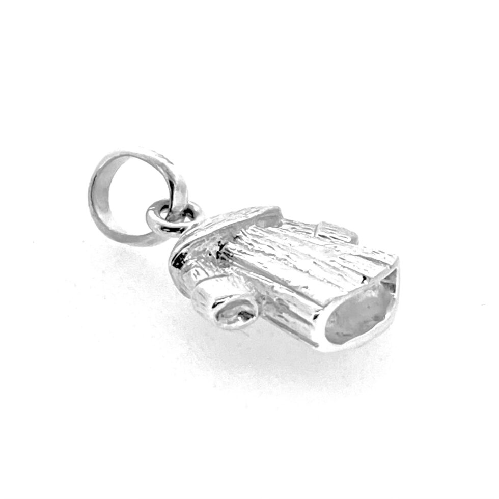 Detail of engraved collar and sleeve