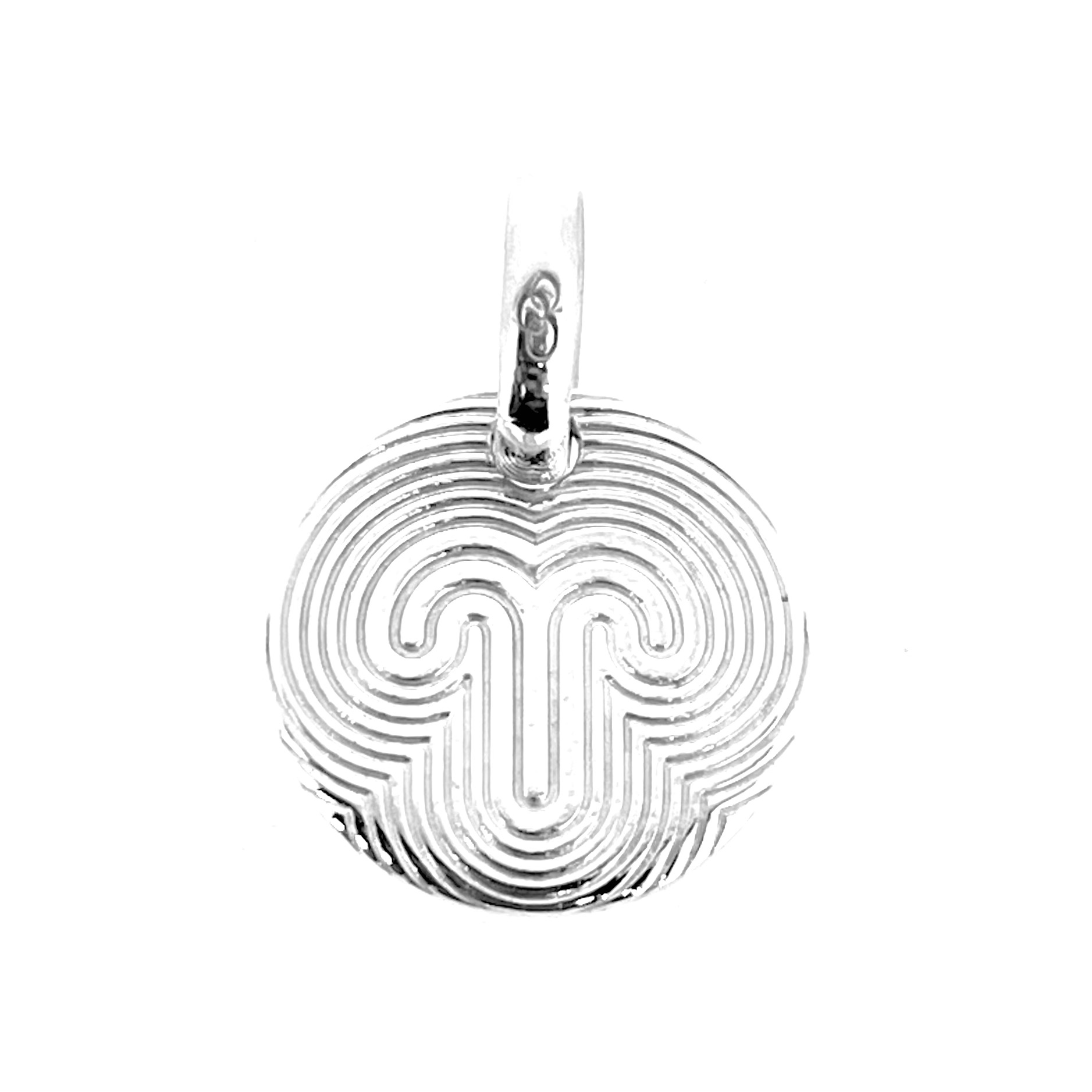 Vintage Links of London Aries Zodiac charm front engraved symbol