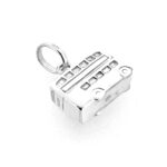 Sterling silver double-decker bus charm from the Links of London Vault collection