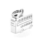 Vintage Links of London Bus Charm photographed on white background