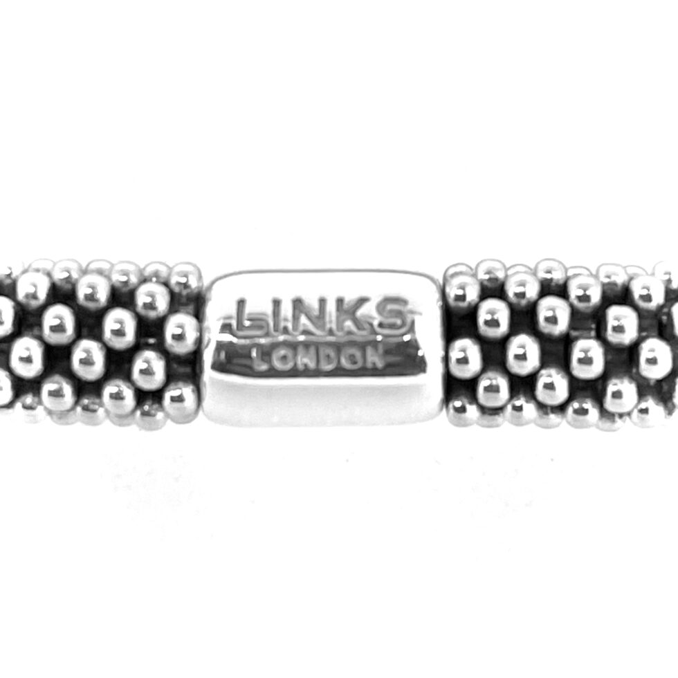 Vintage silver bracelet from The Vault.