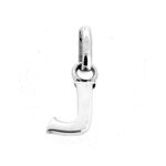 Vintage Links of London sterling silver Letter J Charm front view