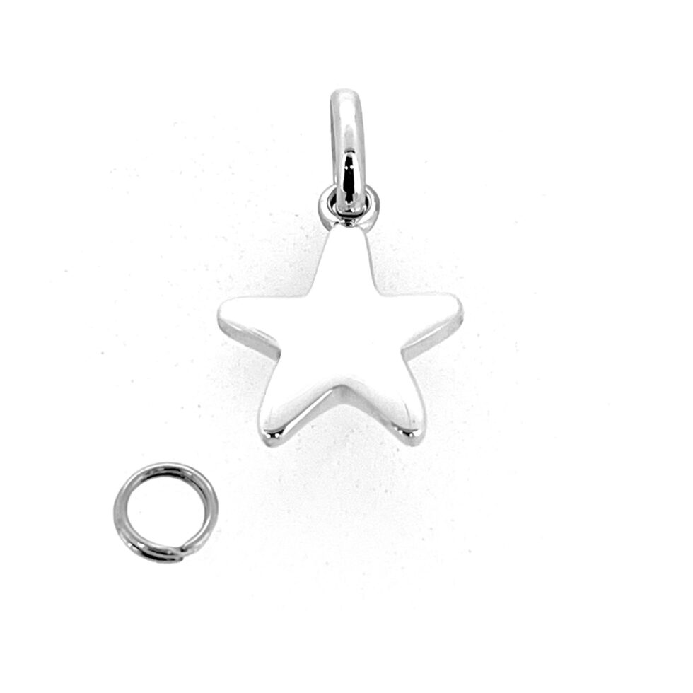 Mirror-polished sterling silver Links of London charm