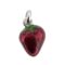 Vintage Links of London Strawberry Charm Sterling Silver Red Enamel 2011