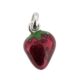 Vintage Links of London Strawberry Charm Sterling Silver Red Enamel 2011