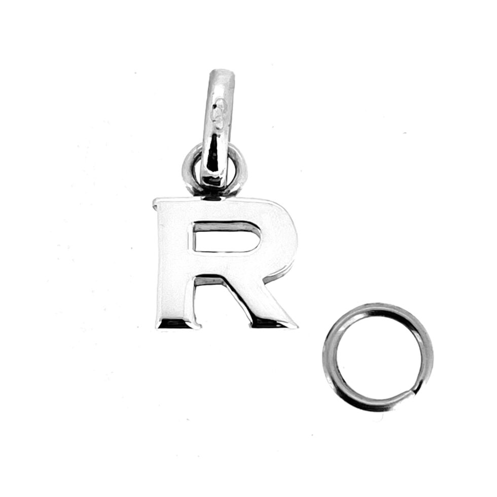 Vintage Links of London Letter R Charm Sterling Silver 2008