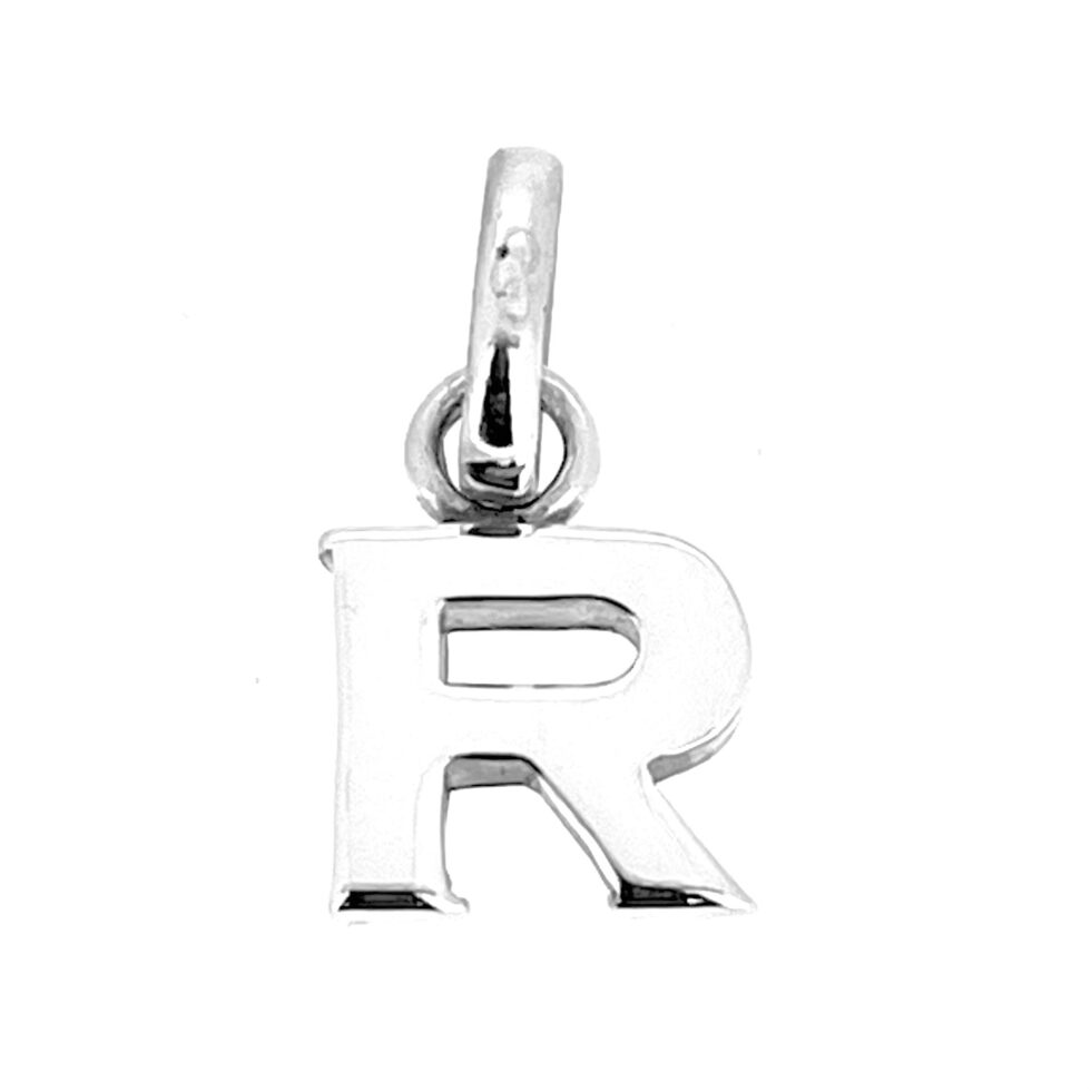Vintage Links of London Letter R Charm Sterling Silver 2008