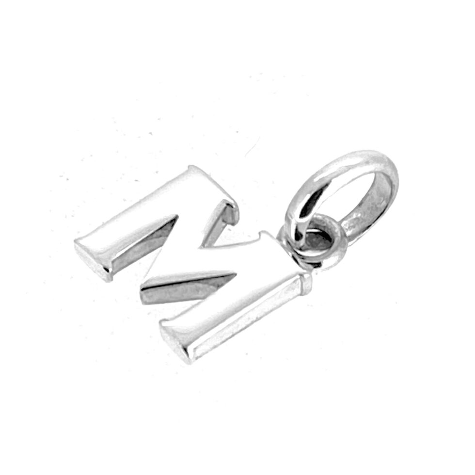 Vintage Links of London Letter M Charm Sterling Silver Alphabet
