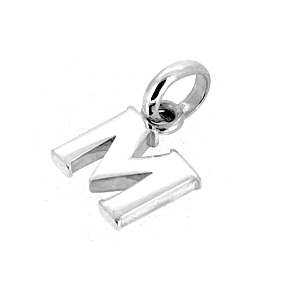 Vintage Links of London Letter M Charm Sterling Silver Alphabet