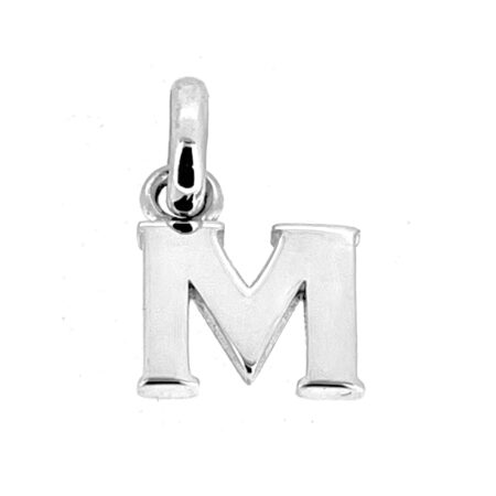 Vintage Links of London Letter M Charm Sterling Silver Alphabet