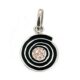 Links of London Liquorice Sweet Charm sterling silver enamel