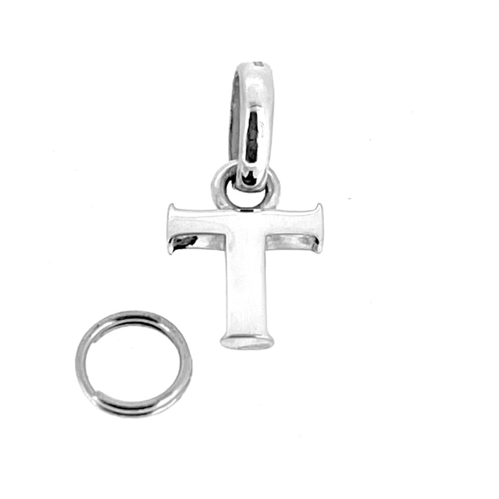 Vintage Links of London Letter T Charm Sterling Silver