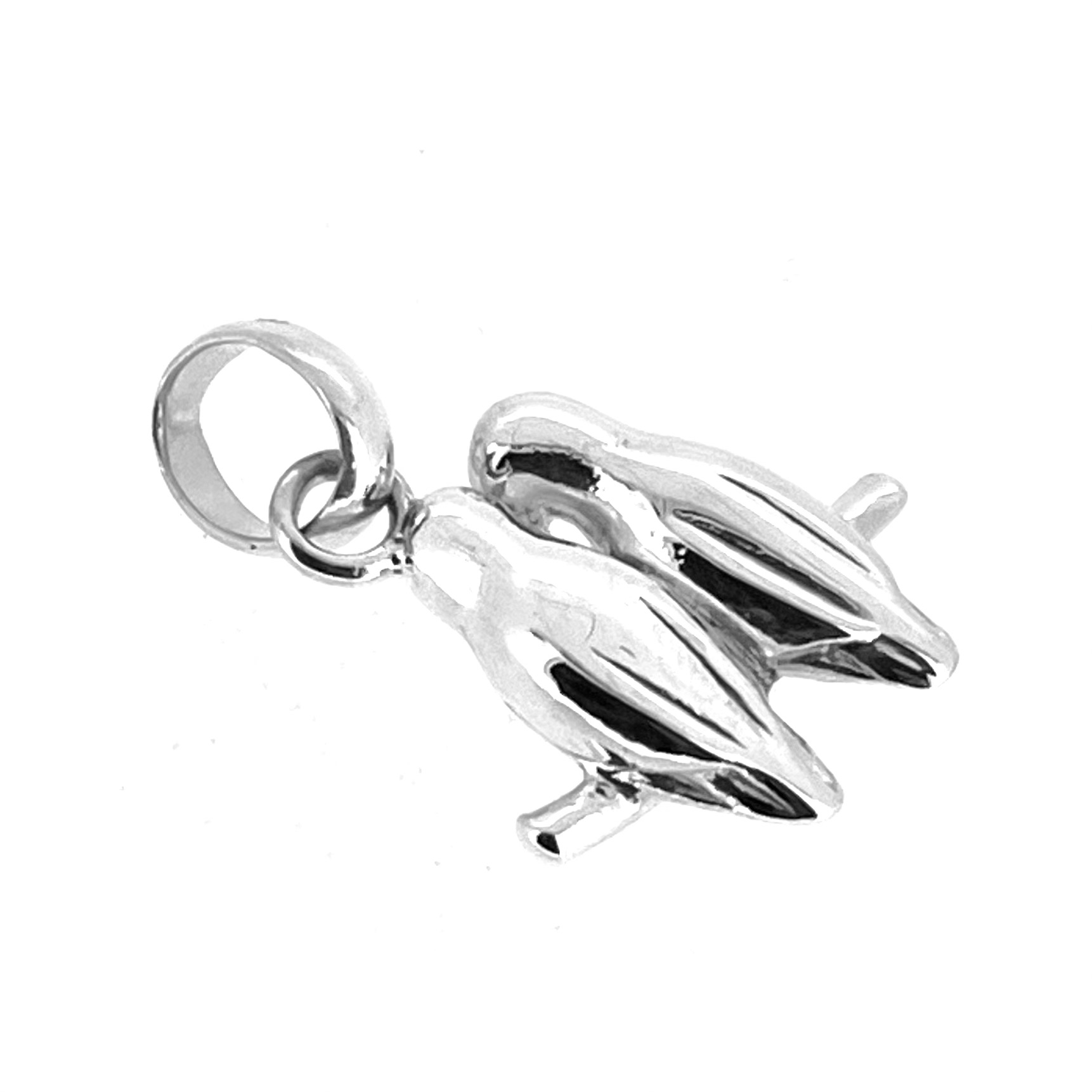 Links of London Love Birds charm side profile