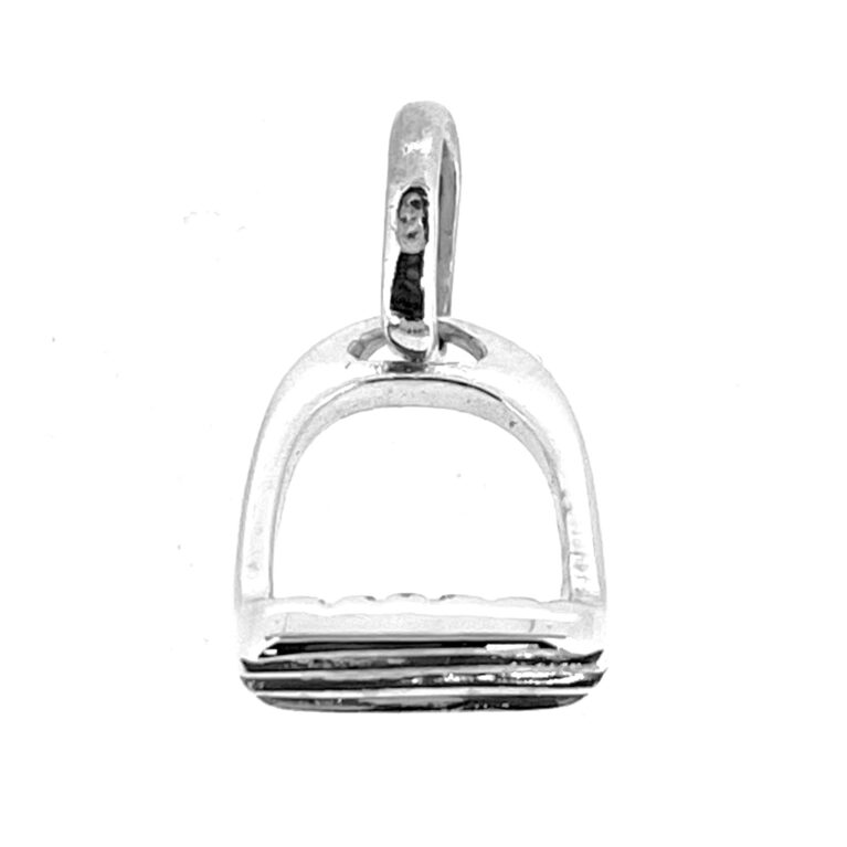 Vintage Links of London sterling silver stirrup charm hallmarked 2009