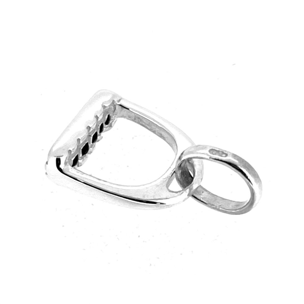 Classic Links of London equestrian charm in sterling silver