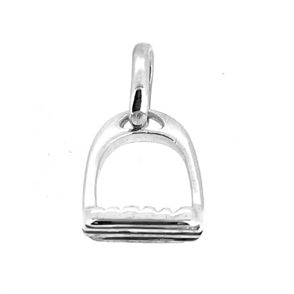Hallmarked 2009 Links of London silver stirrup charm