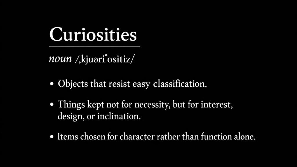 Curiosities