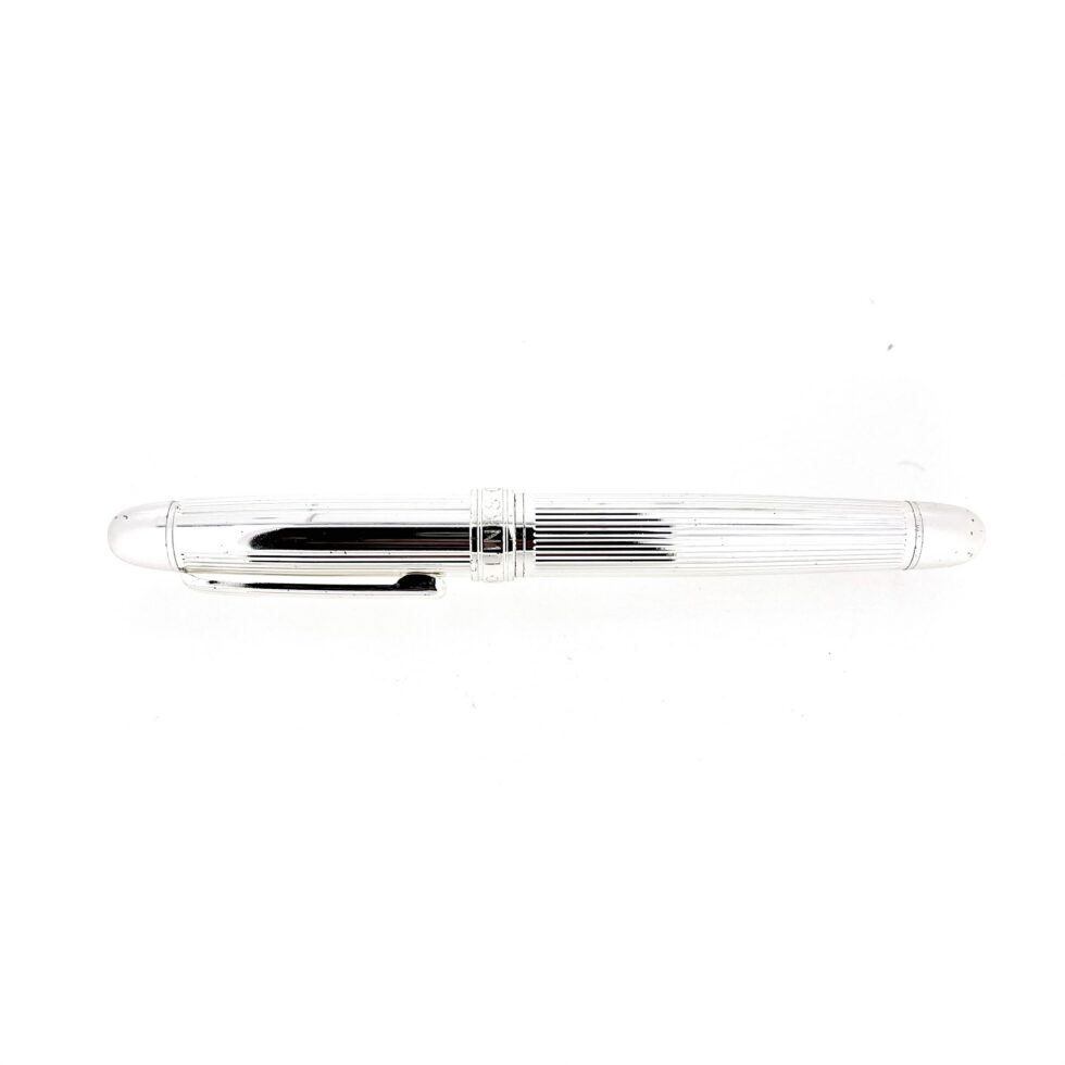 Links of London silver plated rollerball pen fluted barrel