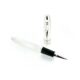 Polished silver plated trim and clip detail