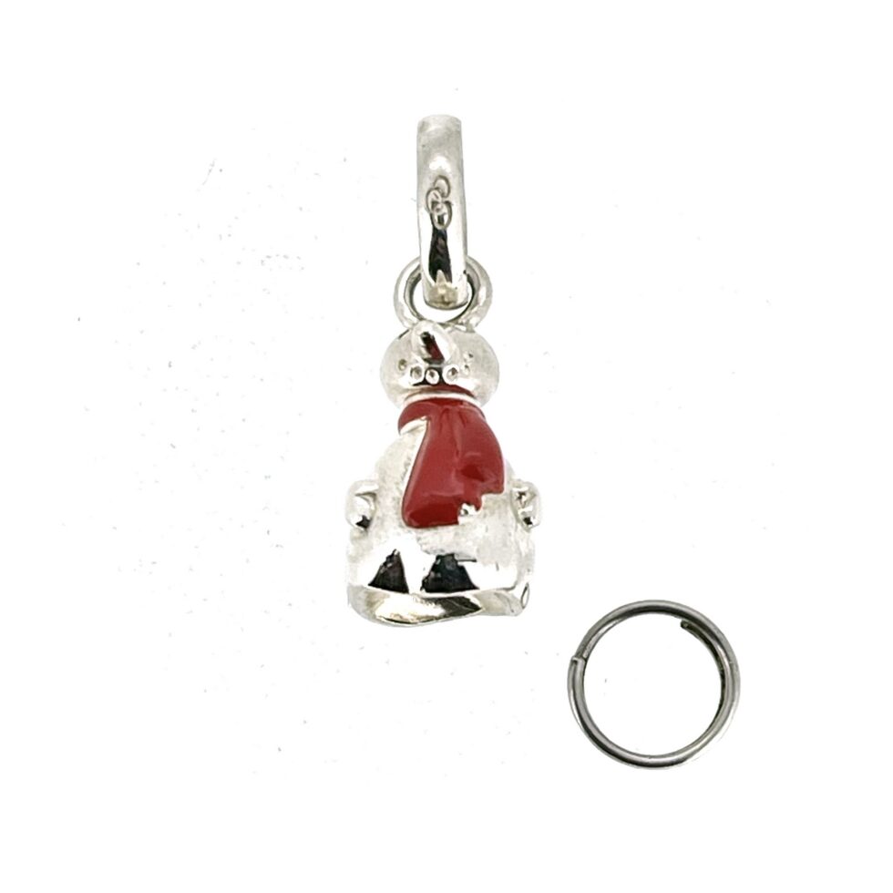 Vintage Links of London snowman charm hallmarked 2011