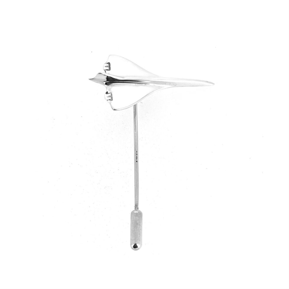 Sterling silver Concorde lapel pin by Links of London