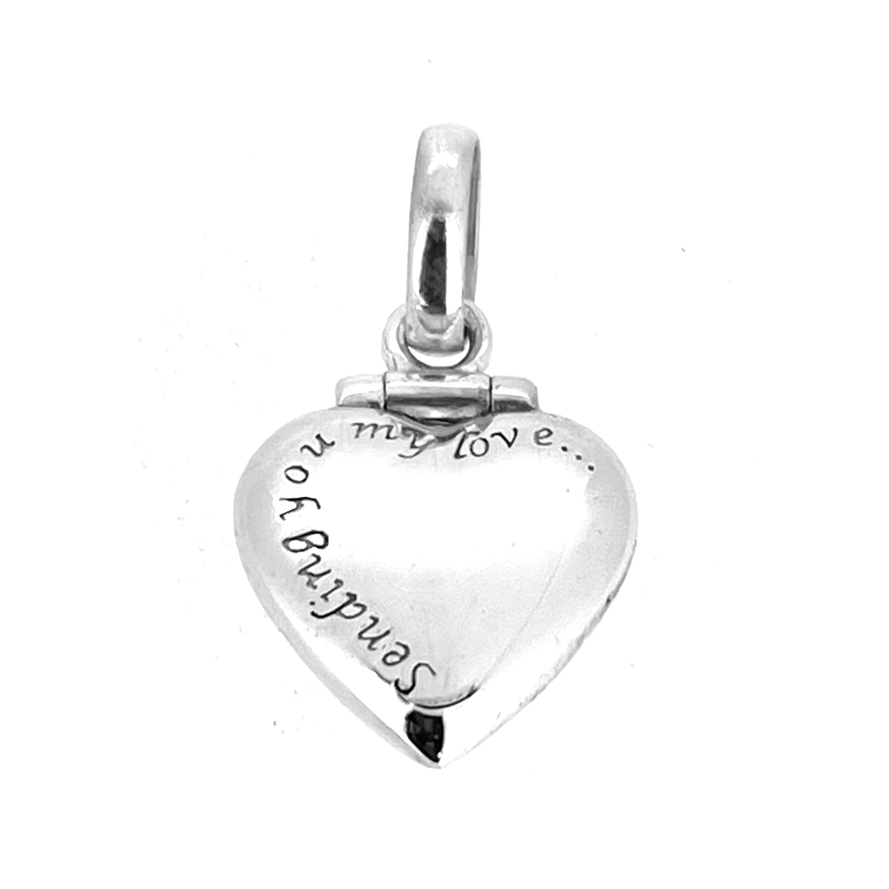 Links of London sentimental heart envelope charm