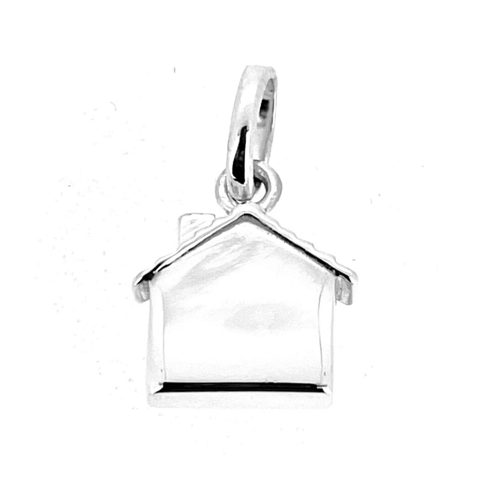 LL 925 hallmark on silver house charm
