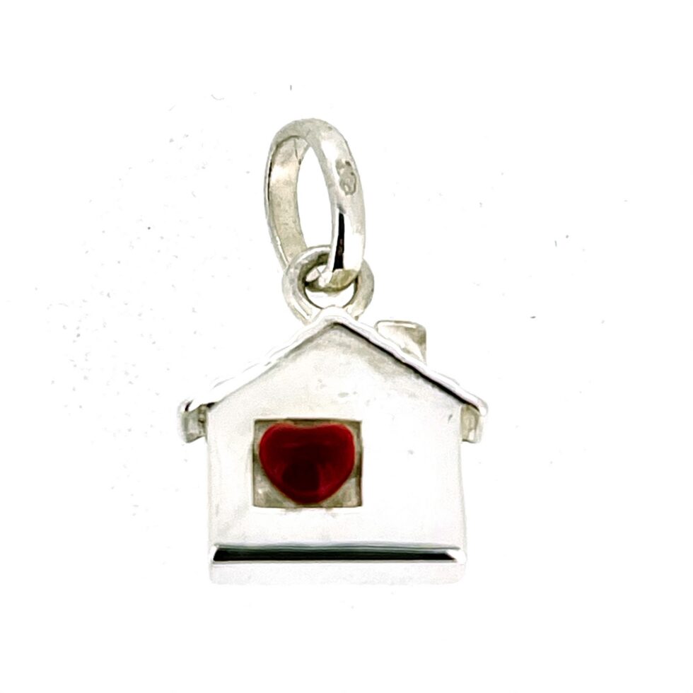 Vintage silver house charm hallmarked 2009