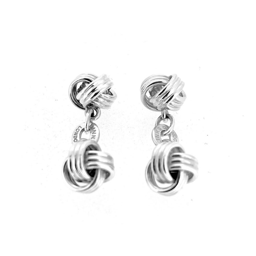 Links of London sterling silver knot cufflinks