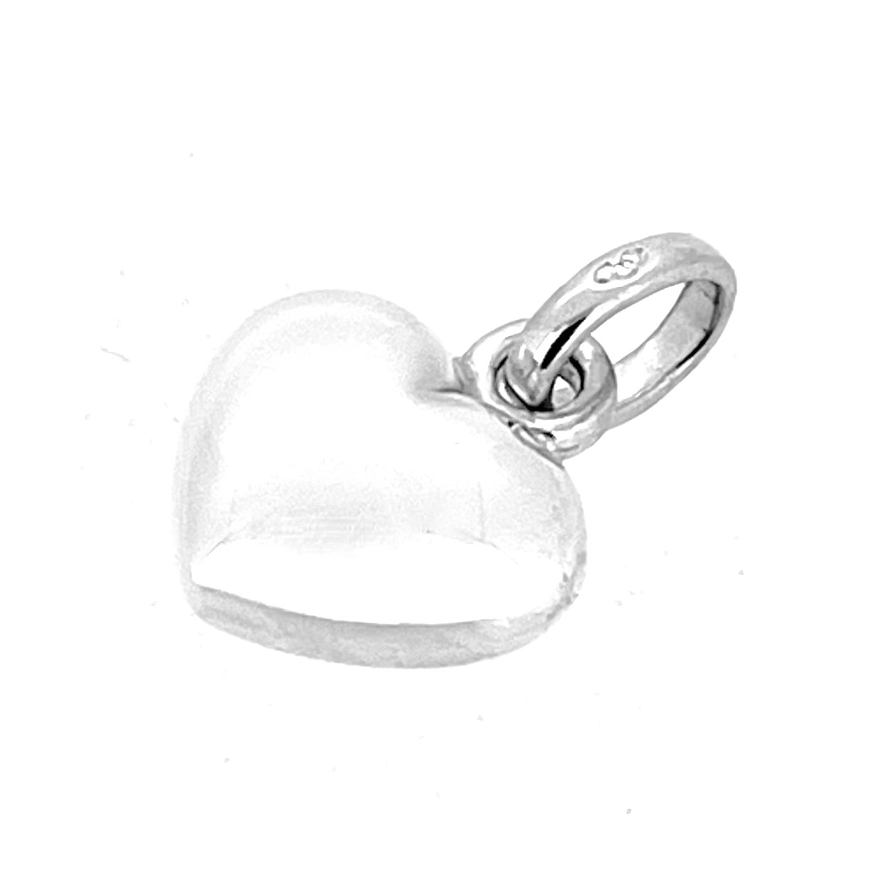 Links of London mini heart charm side profile