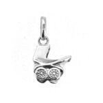 Three-dimensional pram charm detail