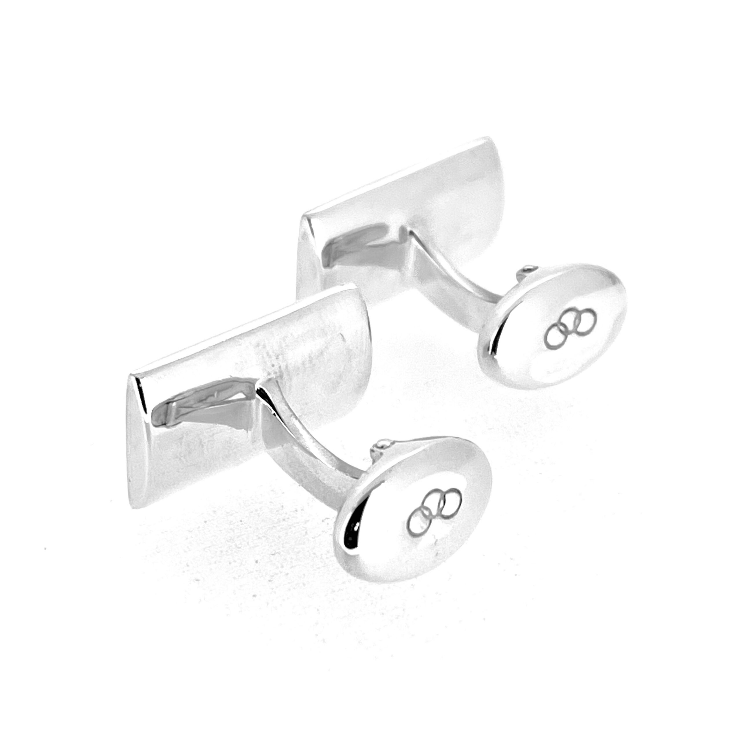 Hallmarked LL 925 2011 sterling silver cufflinks