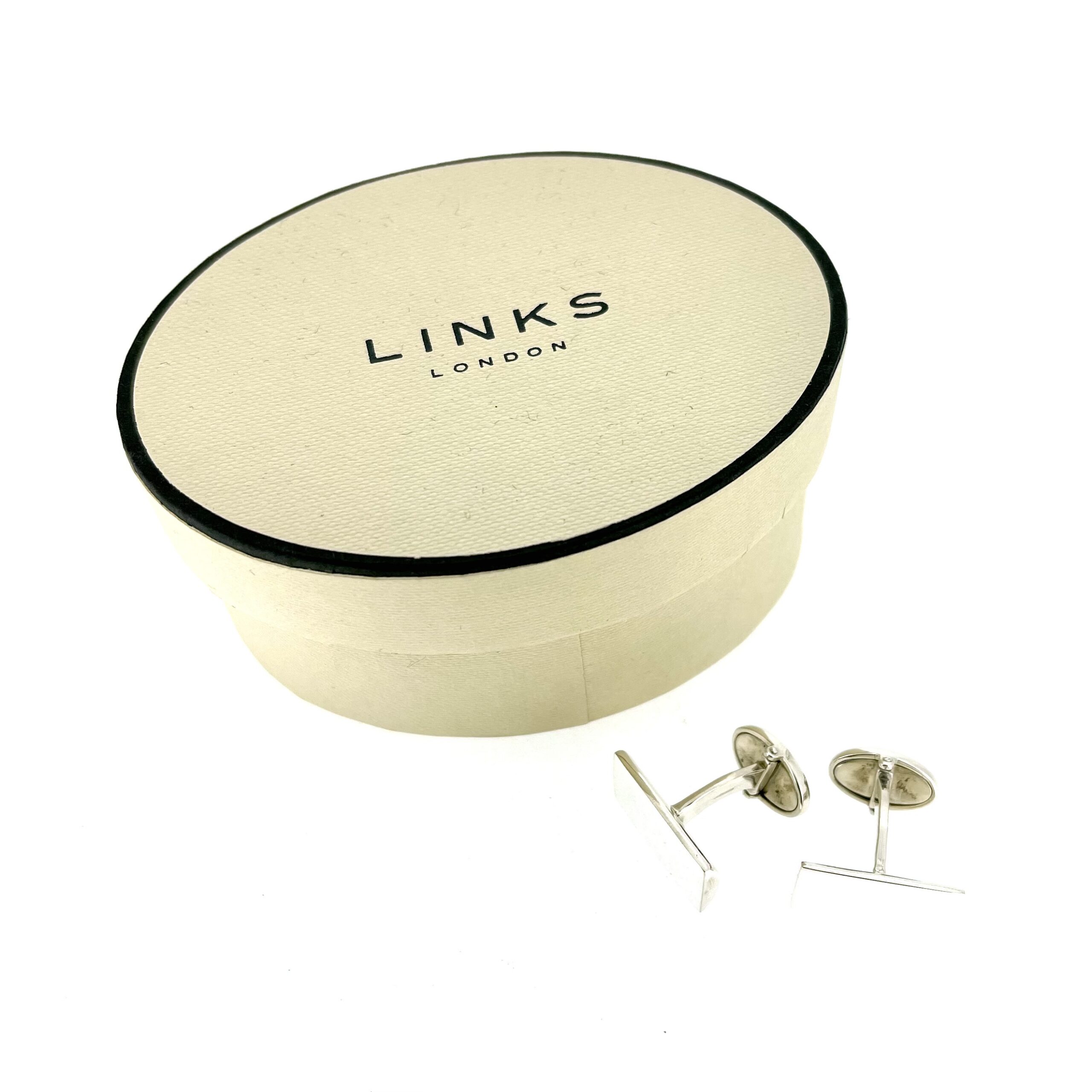 Vintage Links of London gentleman’s cufflinks in box